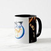 "Eid Mubarak Moments: Sip in Celebration" Tasse (VorderseiteRechts)
