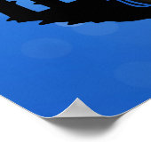 Eid Mubarak Moschee mit Typografie Poster (Ecke)