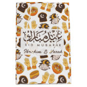 Eid Mubarak muslimische Kinder glücklich Eid Mittlere Geschenktüte (Vorderseite)