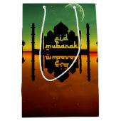 Eid Mubarak Nachtreflexion Mittlere Geschenktüte (Vorderseite)