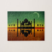 Eid Mubarak Nachtreflexion Puzzle (Horizontal)