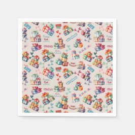 Eid Mubarak Napkins – Colourful Gift Boxes Serviette