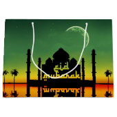 Eid Mubarak Night Reflection Große Geschenktüte (Vorderseite)