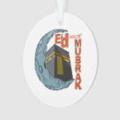 Eid Mubarak Ornament (Vorderseite)