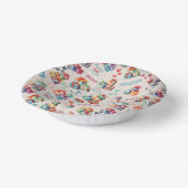 Eid Mubarak Paper Bowls – Colourful Gift Boxes Pappteller (Gewinkelt)