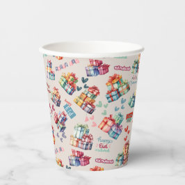 Eid Mubarak Paper Cups – Colourful Gift Boxes Pappbecher