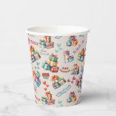 Eid Mubarak-Papierbecher – Bunte Geschenkboxen Pappbecher (Links)