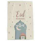eid Mubarak-Papiertüte, zum von eid Al fitr zu Mittlere Geschenktüte (Vorderseite)