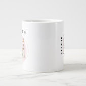 Eid Mubarak & Personalisierte erste Kaffee-Tasse Jumbo-Tasse (Vorderseite)