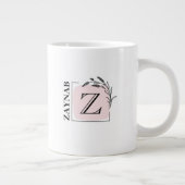 Eid Mubarak & Personalisierte erste Kaffee-Tasse Jumbo-Tasse (Rechts)