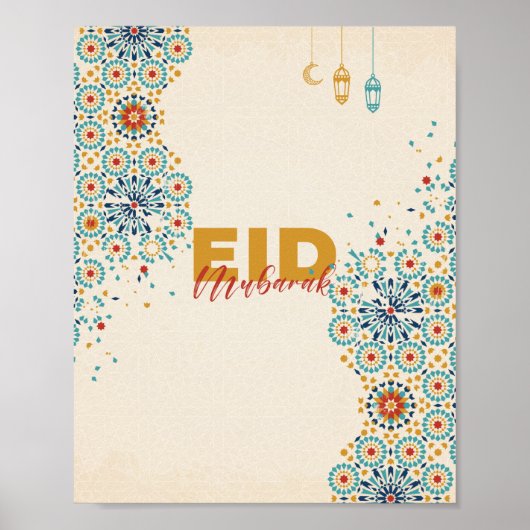 Eid Mubarak Poster (Vorne)