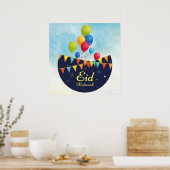Eid Mubarak Poster (Küche)