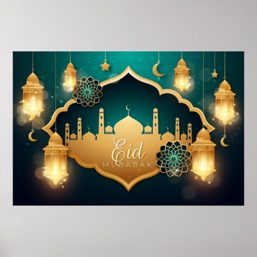 Eid Mubarak Poster (Vorne)
