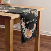 Eid Mubarak | Ramadan Blume Kalligrafie Kurzer Tischläufer (Beispiel)