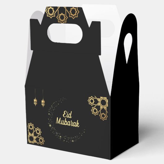 Eid Mubarak / Ramadan Kareem Golden Customizing Geschenkschachtel (Geöffnet)