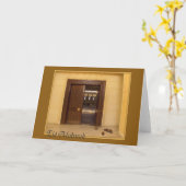 Eid Mubarak - Ramadan Kareem Karte (Gelbe Blume)