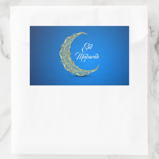 Eid Mubarak / Ramadan Rechteckiger Aufkleber (Tasche)
