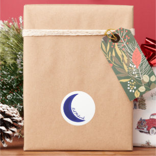 Eid Mubarak Runder Aufkleber