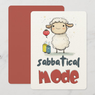 Eid Mubarak!! Schafe auf Sabbatical   Voll besetzt Einladung