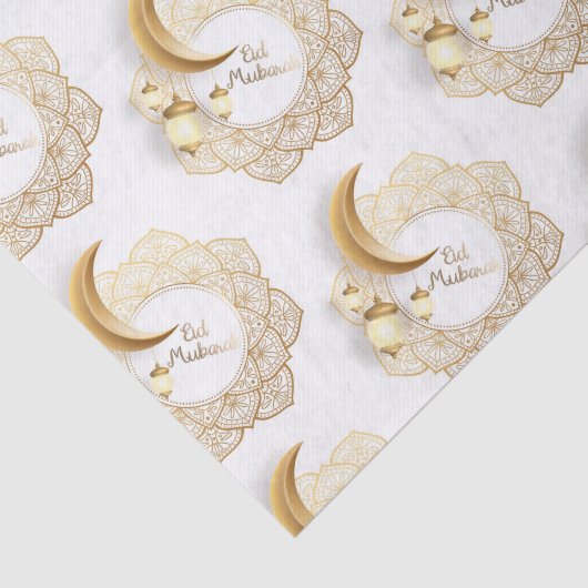 Eid Mubarak Seidenpapier (Ausschnitt)