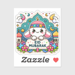 Eid Mubarak Sheep Aufkleber