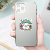 Eid Mubarak Sheep Aufkleber (Telefon)