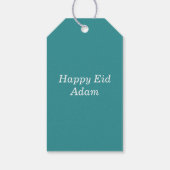 Eid Mubarak Sheep Geschenkanhänger (Rückseite)
