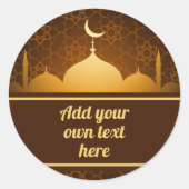 Eid Mubarak Sticker (Vorderseite)