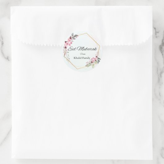 Eid Mubarak Sticker (Tasche)