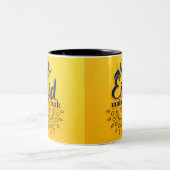 eid Mubarak-Tasse Zweifarbige Tasse (Mittel)