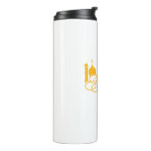 Eid mubarak Thermal Tumbler Thermosbecher (Nach links gedreht)