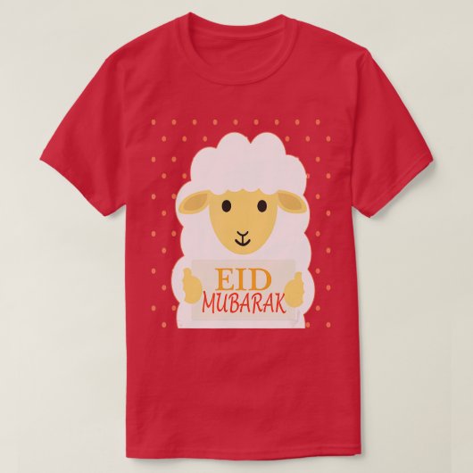 Eid Mubarak und Eid Al Adha Funny T-Shirt (Design vorne)