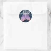 Eid Mubarak Watercolor sky Mosque Eid Sticker (Tasche)