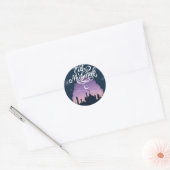 Eid Mubarak Watercolor sky Mosque Eid Sticker (Umschlag)