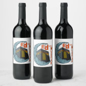 Eid Mubarak Weinetikett (Flaschen)