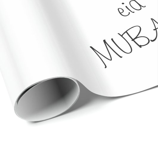 Eid Mubarak Wrapping Paper Geschenkpapier (Rolleneckpunkt)