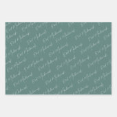 Eid Mubarak Wrapping Paper, Geschenkverpackung für Geschenkpapier Set (Vorderseite)