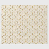 Eid oder Ramadan Laternen & Halbmond nahtlos Geschenkpapier (Flach)