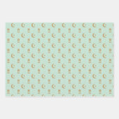 Eid oder Ramadan-Laternen & Halbmond nahtlos Geschenkpapier Set (Vorderseite)