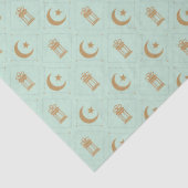 Eid oder Ramadan Laternen & Halbmond Nahtlos Seidenpapier (Detail)