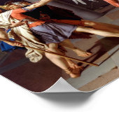 Eid of the Horatii - Jacques-Louis David -1786 Poster (Ecke)