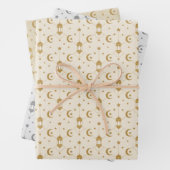 Eid or Ramadan Lanterns & Crescent Seamless Geschenkpapier Set (Beispiel)