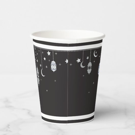 Eid Paper Cup Pappbecher (Rechts)