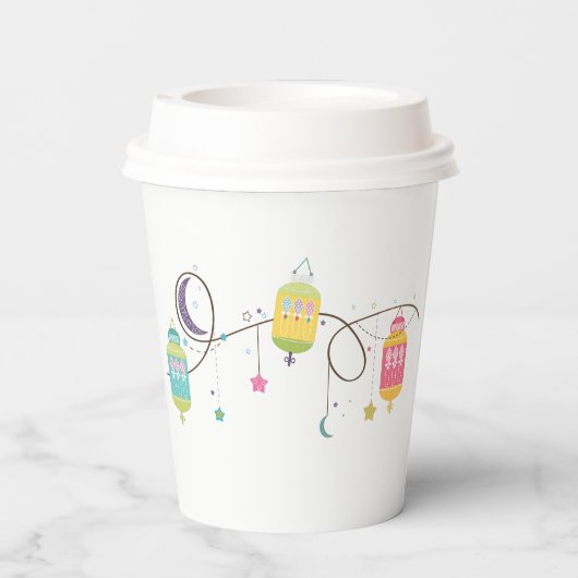 Eid Paper Cups Pappbecher (Rückseite)
