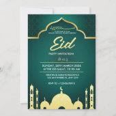 Eid Party Invitation Einladung (Vorderseite)