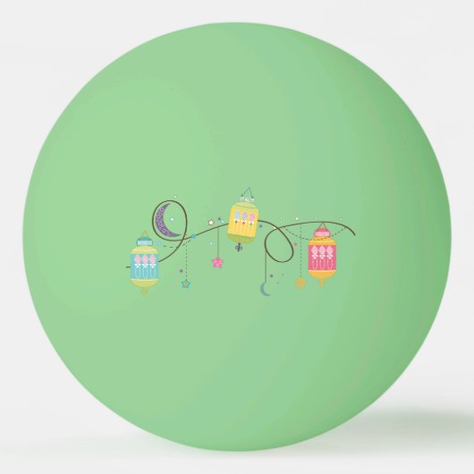 Eid Ping Pong Balls Tischtennisball (Vorderseite)