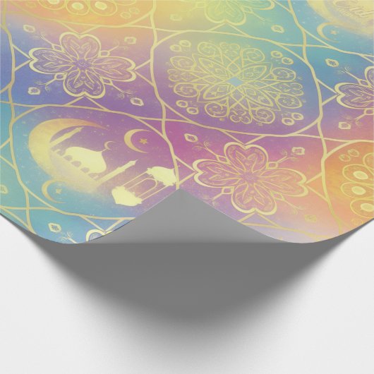 Eid/Ramadan Wrapping Paper Geschenkpapier (Ecke)