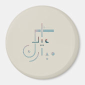Eid, Serene Segen (Sand) Magnet (Vorne)