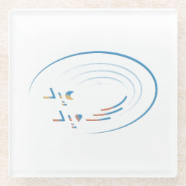 Eid, Spiralen der Freude Glasuntersetzer