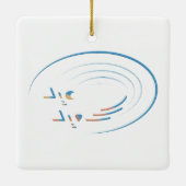 Eid, Spiralen der Freude Keramikornament (Rückseite)